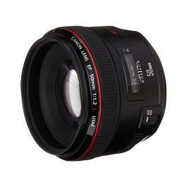 Renewed Canon EF 50mm f/1.2 L USM Lens for Canon Digital SLR Cameras Fixed 