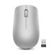 Lenovo 530 Wireless Mouse (Platinum Grey): Ambidextrous, Ergonomic Mouse, Up to 8 Million clicks for Left and Right Buttons, Optical Sensor 1200 DPI, 2.4 GHz Wireless Technology via Nano USB Receiver