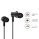 Mi Dual Driver in-Ear Earphones with Mic and Tangle-Free Cable(Black)