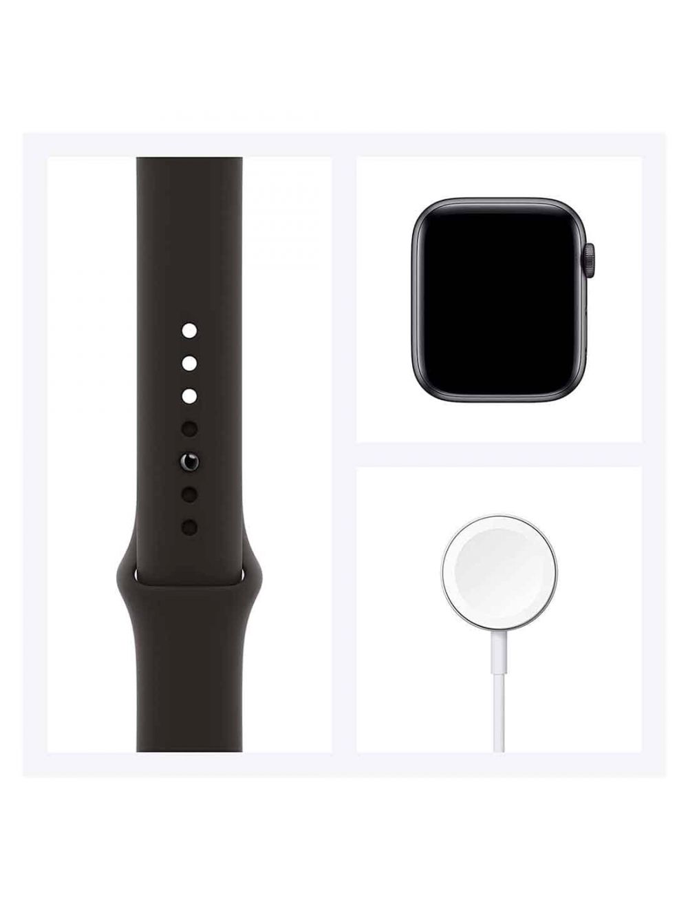 Buy Apple watch series 6 44mm Black with Space Grey Aluminium Case