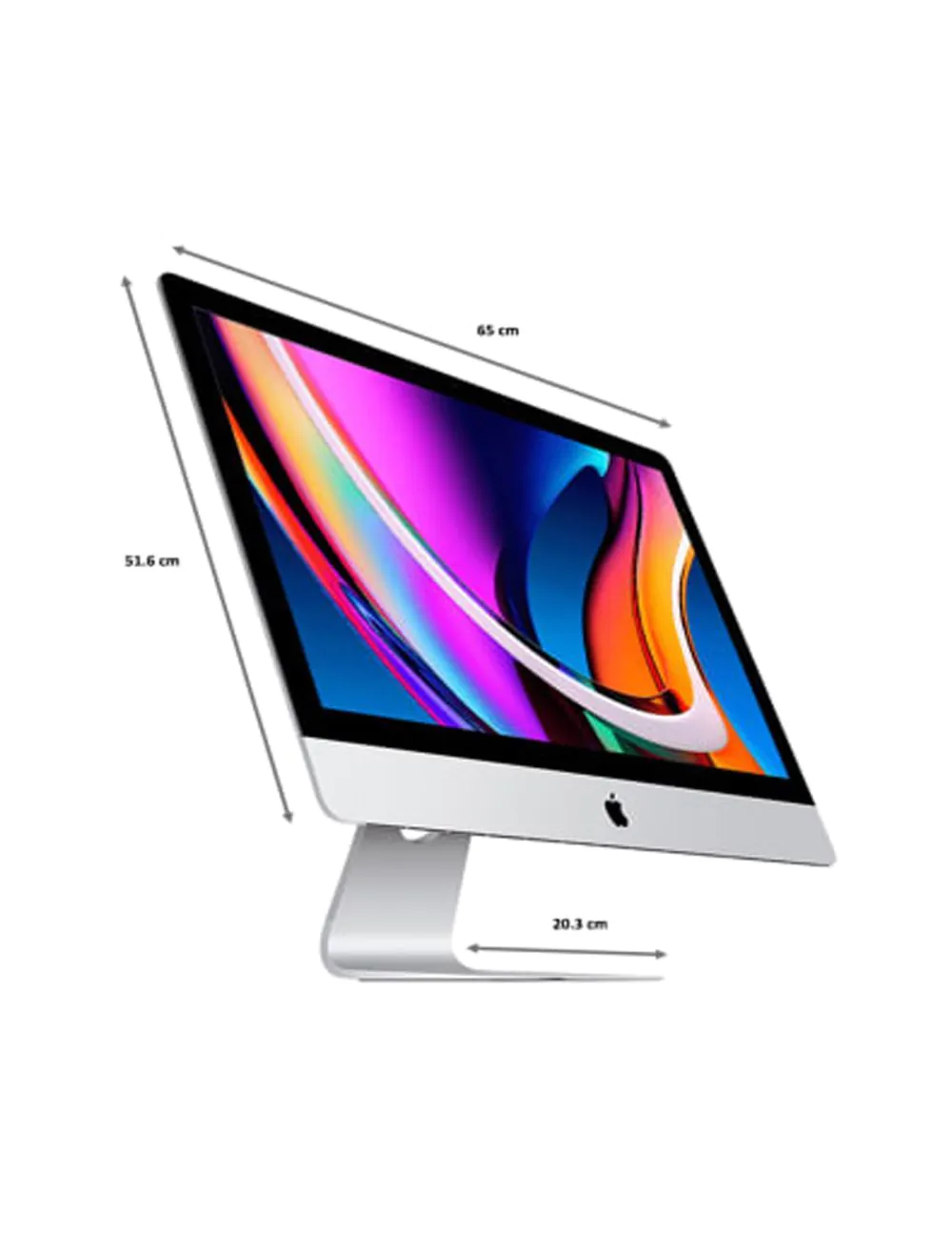 Apple iMac (MXWV2HN/A) macOS All-in-One Desktop (Core i7 10th Gen/8GB  RAM/512GB SSD/AMD Radeon Pro 5500) White