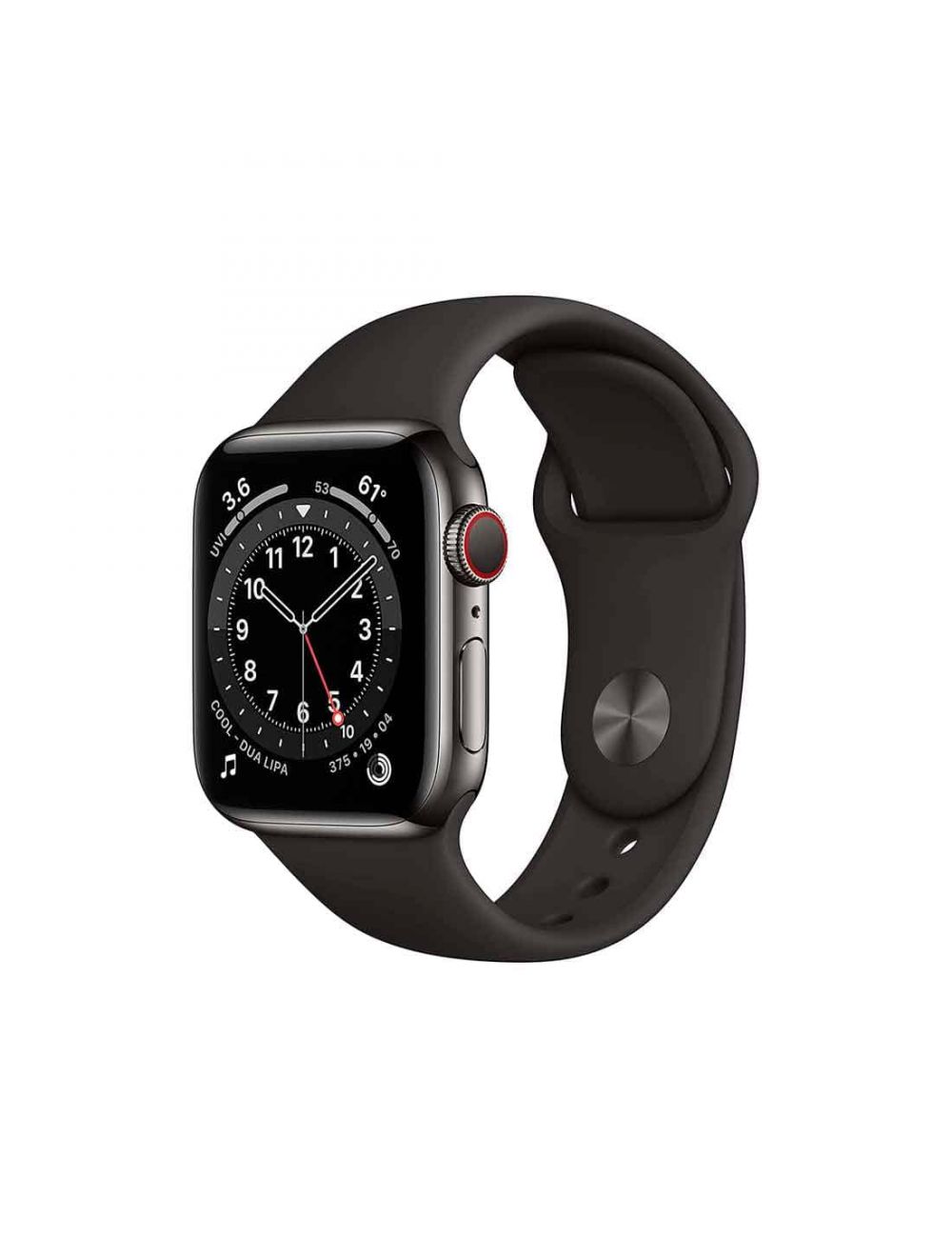 Graphite Stainless Steel 44mm