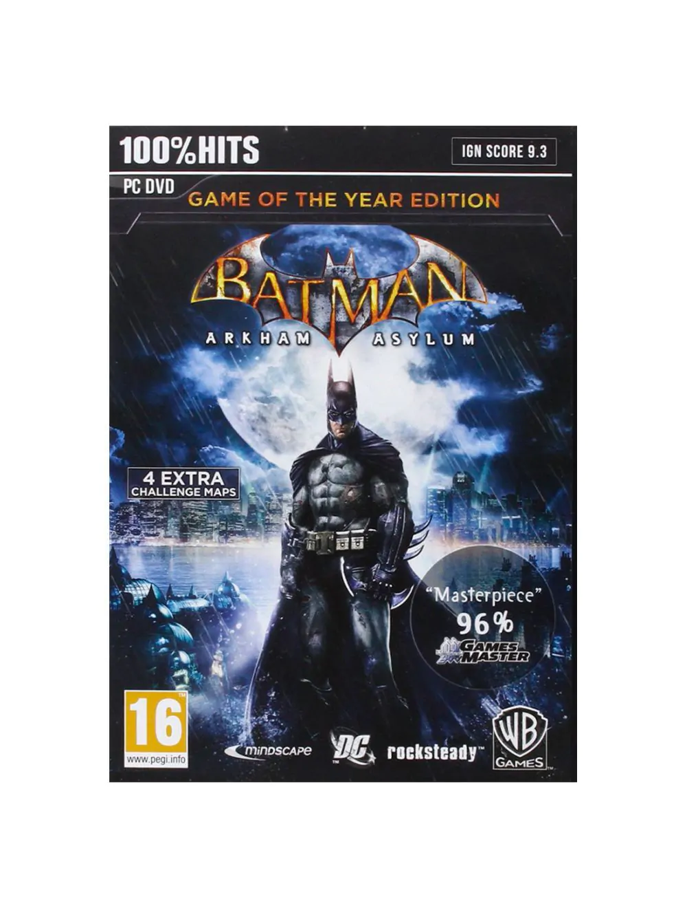 Batman Arkham Asylum - Game Of The Year Edition (PC DVD)