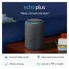 Echo Plus (2nd gen) Premium Sound with built-in Smart Home Hub - Heather  Gray 
