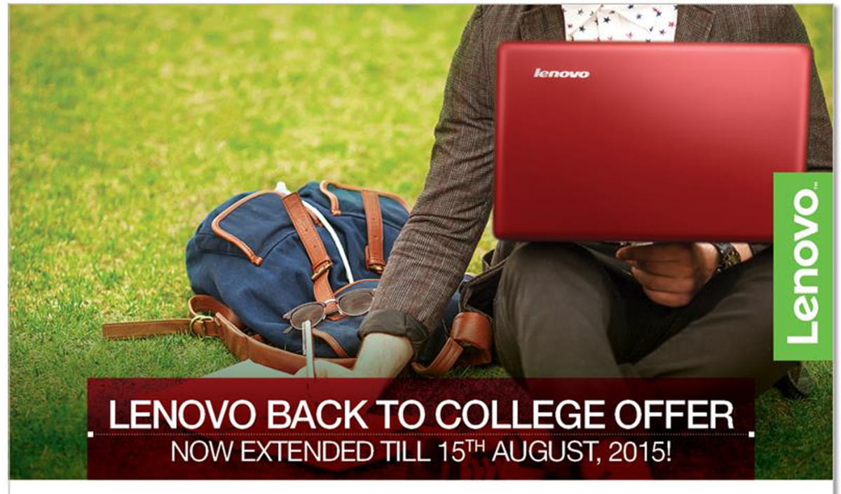 Back to College Offer on Lenovo - Placewell Retail (Siliguri)